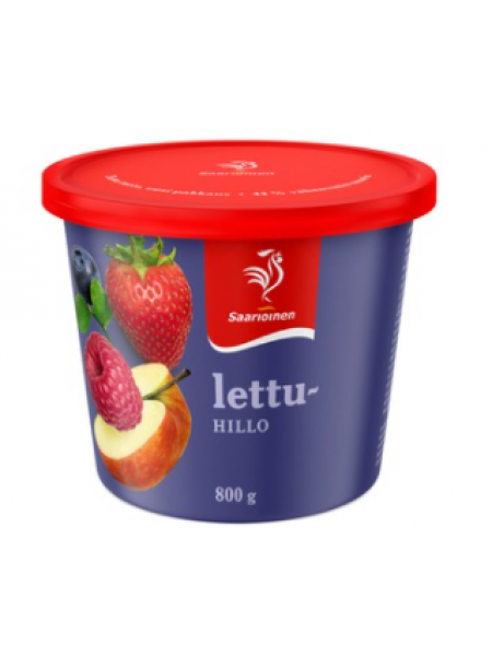 Джем с клубникой, малиной и черникой Saarioinen Lettuhillo 800г 