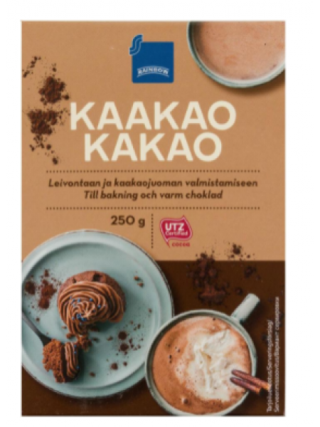 Какао порошок Rainbow Kaakao 250г