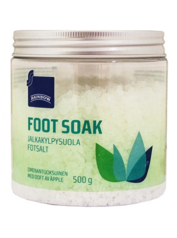 Соль для ног Rainbow с ароматом яблока 500г