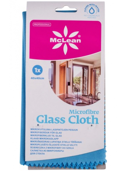 Салфетка из микрофибры Mclean Mikrofibra Class Cloth для стеклянных поверхностей