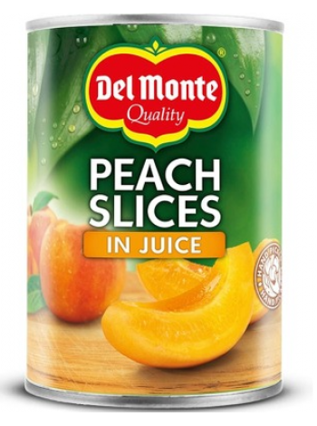Ломтики персика в соке Del Monte Persikkaviipale mehussa 415г