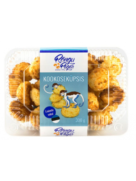 Кокосовое печенье RÕNGU PAGAR Kookosküpsis 300г