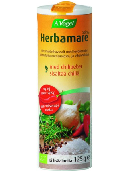 Морская соль с травами A.Vogel Herbamare Spicy 125г