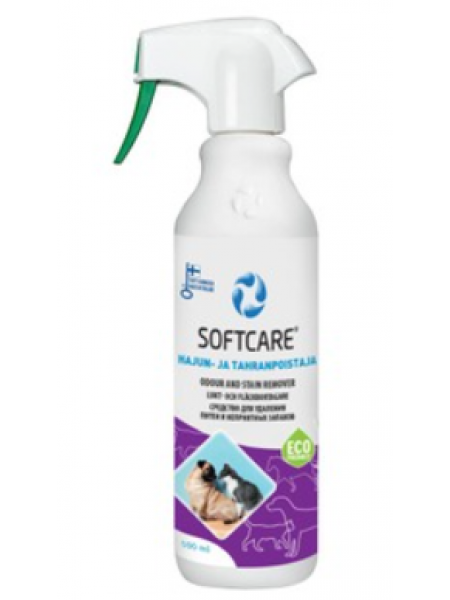 Средство для удаления запаха и пятен от кошек и собак Softcare 500 мл