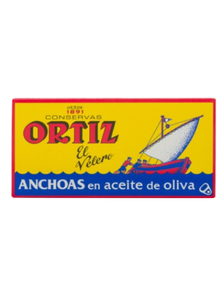 Анчоусы в оливковом масле Ortiz Anjovikset Oliiviöljyssä 47,5г