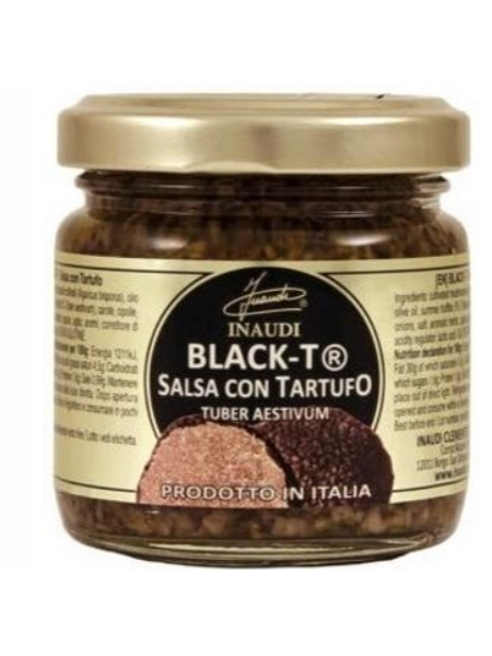 Паста - приправа с трюфелями и грибами Inaudi Black-T 80г