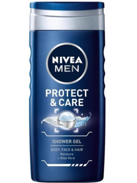 Гель для душа Nivea Men Protect & Care 250мл защита и уход