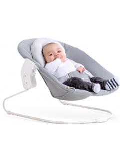Детское кресло-качалка Hauck Alpha Bouncer 2-в-1 цвет серый 