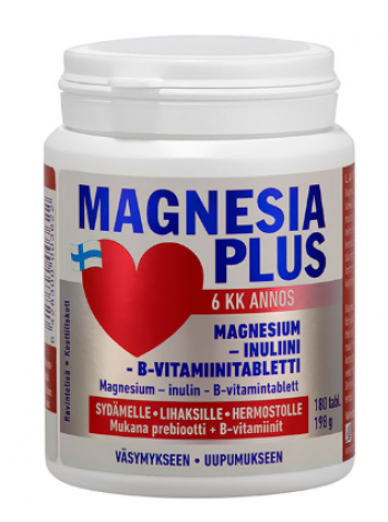 Витамины с магнием Magnesia Plus 180 таб 