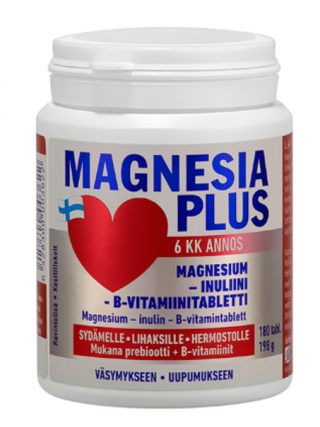 Витамины с магнием Magnesia Plus 180 таб 