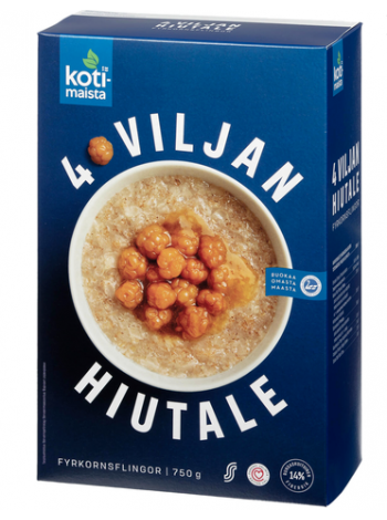 Каша Kotimaista 4 Viljan Hiutale 750г 4 злака