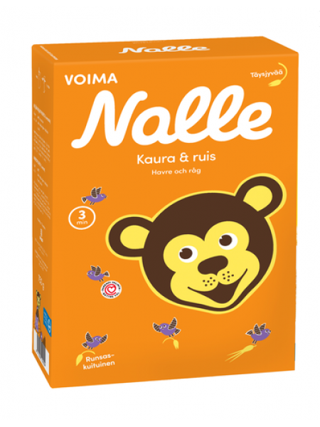Каша овсяно-ржаная Nalle kaura&ruis 750г