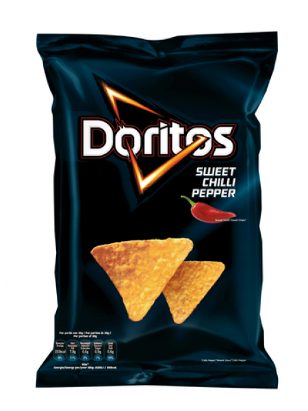 Кукурузные чипсы Doritos Sweet Chilli Pepper со сладким перцем чили 170г