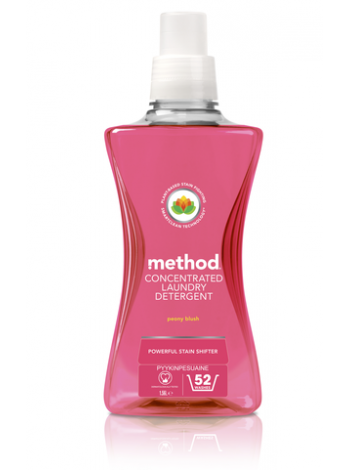 Концентрированный стиральный порошок для белого и цветного белья Method Peony Blush 1560мл