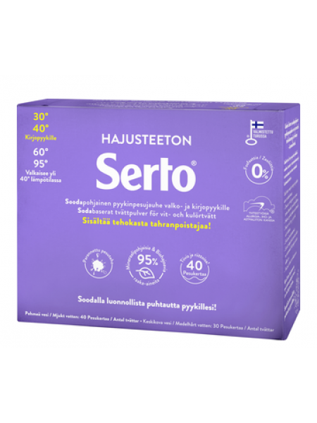 Стиральный порошок Serto 1,35 кг без запаха