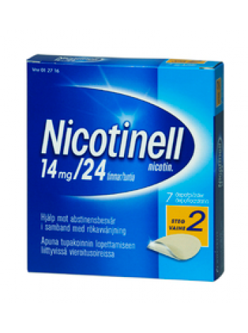 Никотиновый пластырь NICOTINELL 14мг/24ч 21шт 