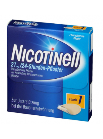 Никотиновый пластырь NICOTINELL 21мг/24 ч 21шт