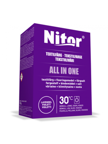 Текстильный краситель Nitor All in One 230г фиолетовый