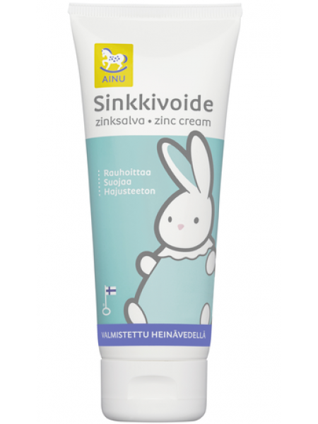Детский крем с цинком Ainu sinkkivoide 100мл