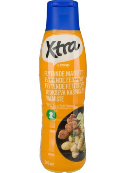 Жидкий маргарин растительный X-tra Flow 70%, 500 мл 