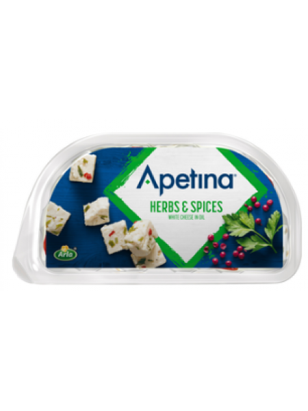 Сыр фета с травами и специями Apetina 100/80г 