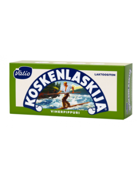 Сыр плавленный Валио с зеленым перцем Valio Koskenlaskija viherpippuri 250г безлактозный
