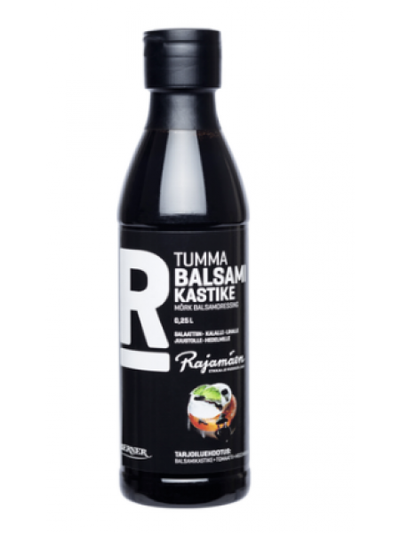 Соус темный бальзамический Rajamäen Tumma kastike "Aceto Balsamico di Modena igp" 250мл