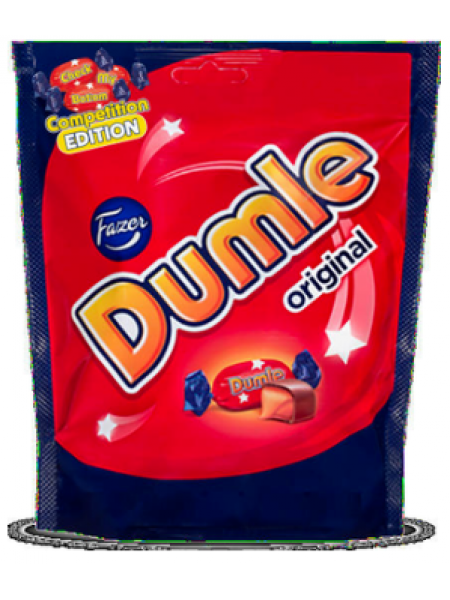 Ириски Fazer Dumle Original 200г покрытые молочным шоколадом