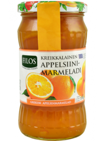Греческий апельсиновый конфитюр Filos appelsiinimarmeladi 370г