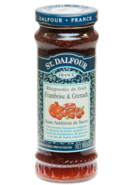 Малиновое варенье с гранатом St.Dalfour Vadelma-granaattiomenahillo 284г