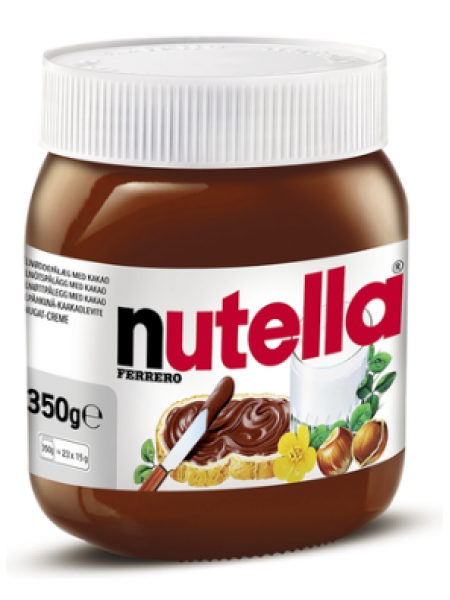 Ореховая паста Nutella Hasselpähkinä-Kaakaolevite 350 г с лесным орехом и какао