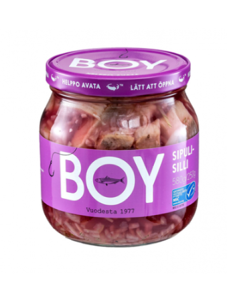 Сельдь с луком Boy MSC sipulisilli 580/250 г  