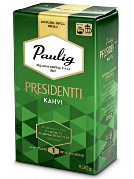 Кофе молотый классический Paulig Presidentti 500 г 