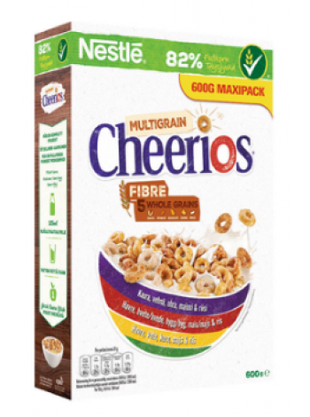 Цельнозерновые колечки Nestlé Cheerios Maxi Pack 600г
