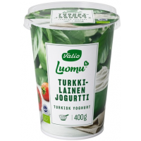 Органический турецкий йогурт Valio Luomu turkkilainen 400г