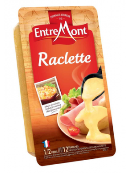 Сыр Entremont Raclette 250г в нарезке