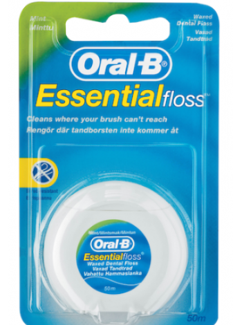 Зубная нить Oral-B Essential Floss 50 м