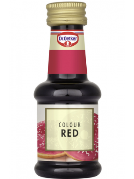 Красный пищевой краситель Dr. Oetker 30 мл