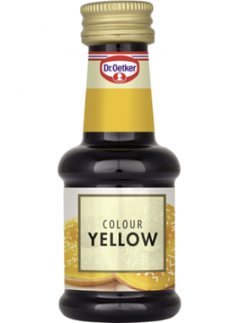 Желтый пищевой краситель Dr. Oetker 30 мл