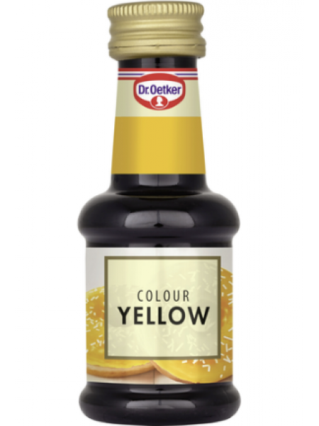 Желтый пищевой краситель Dr. Oetker 30 мл
