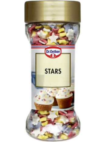 Кондитерская посыпка Dr. Oetker Stars Koristerakeet 40 г звездочки