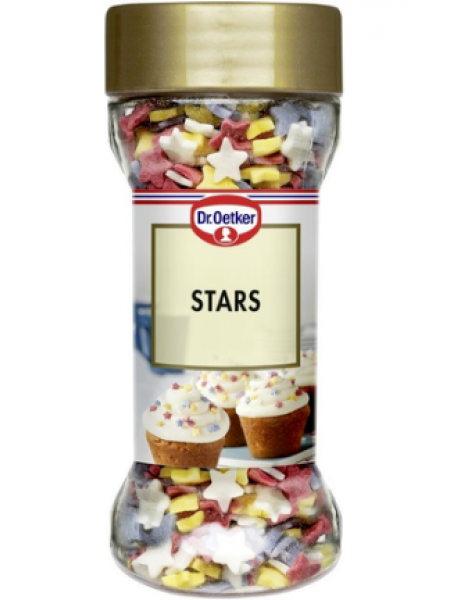 Кондитерская посыпка Dr. Oetker Stars Koristerakeet 40 г звездочки