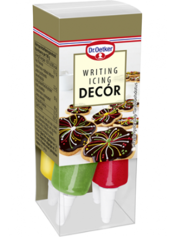 Глазурь для декорирования Dr. Oetker Writing icing Decor 76 г 