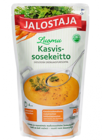 Готовый органический овощной суп Jalostaja Luomu kasvissosekeitto 550 мл