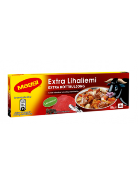 Кубики мясного бульона Maggi Extra Lihaliemi 168 г 16 шт