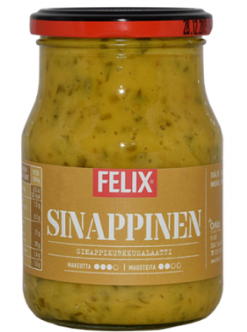 Салат из огурцов и горчицы Felix Sinappinen 390 г 