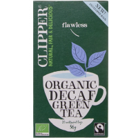 Зеленый чай без кофеина органический Clipper Kofeiiniton Luomu Vihreä 20шт