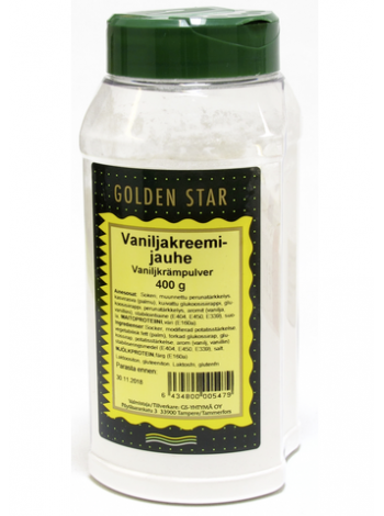 Сухой ванильный крем Golden Star Vaniljakreemijauhe 400г