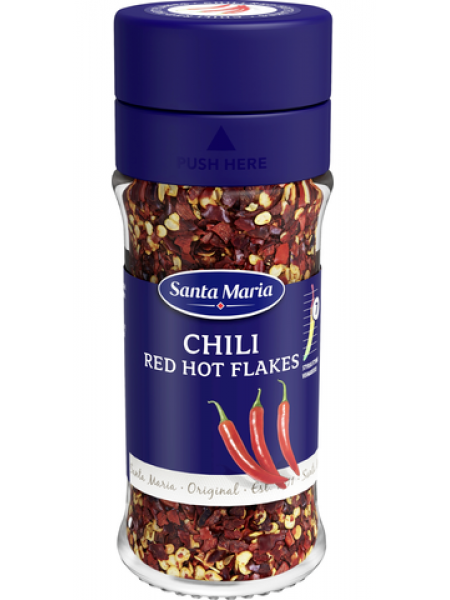 Огненная смесь измельченного перца чили Santa Maria Chili 28г