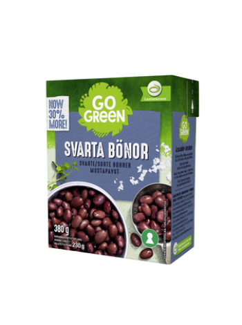 Черная фасоль GoGreen 380г